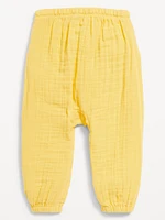 Double-Weave Jogger Pants for Baby