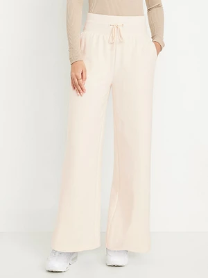 Dynamic Fleece Wide-Leg Sweatpants