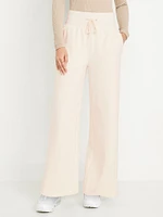 Dynamic Fleece Wide-Leg Sweatpants