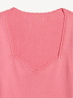 Long-Sleeve Ribbed Sweater