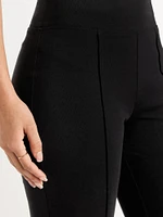 High-Waisted Dynamic Fleece Crop Kick Flare Sweatpants
