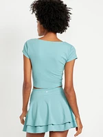 Light Support StudioSmooth Crop Top