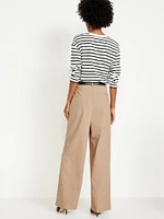 Extra High-Waisted Taylor Wide-Leg Trouser Pants