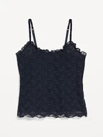 Ruffle Lace Camisole