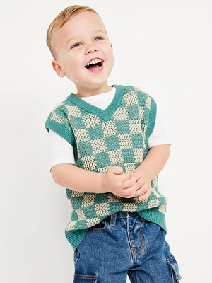Oversized Vest for Toddler Boys