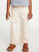 High-Waisted Baggy Mariner Wide-Leg Jeans for Toddler Girls
