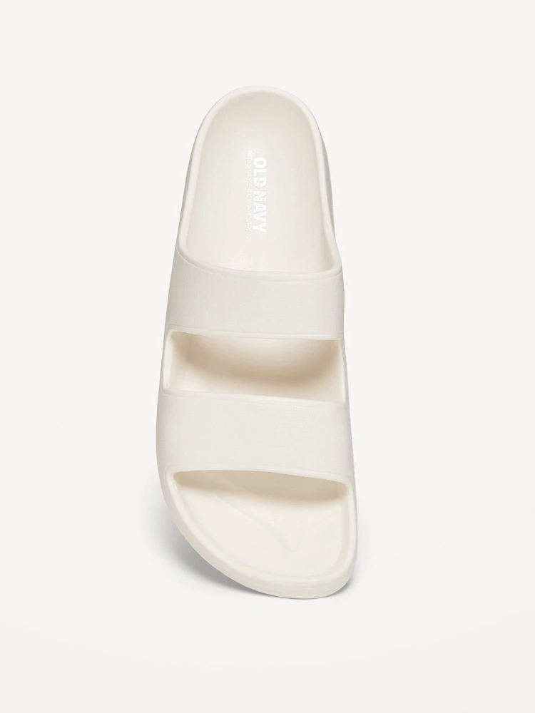 Double-Strap Slide Sandals for Girls