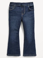 Wow High-Waisted Flare-Leg Pull-On Jeans for Toddler Girls