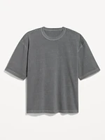Garment-Dyed Cropped T-Shirt
