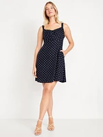Fit & Flare Mini Dress