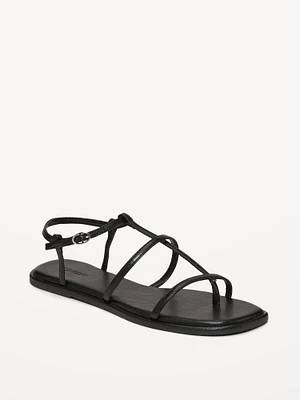 T-Bar Strappy Sandals for Women