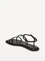 T-Bar Strappy Sandals for Women