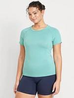 Fluid Seamless Fitted T-Shirt