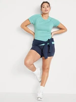 Fluid Seamless Fitted T-Shirt