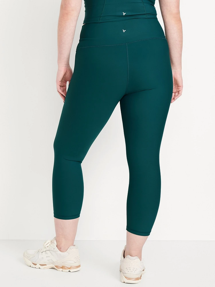 High-Waisted PowerSoft Crop Leggings
