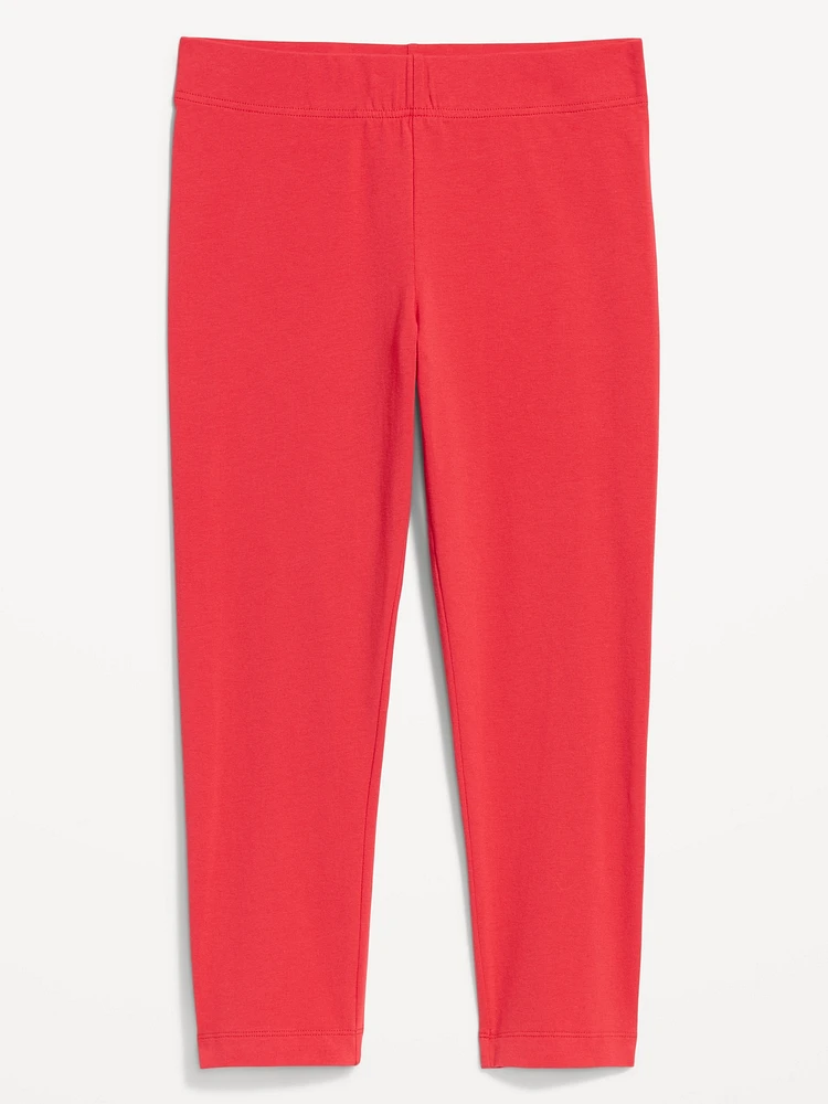 High-Waisted Fashion Layering Cropped Legging