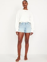 Curvy High-Waisted OG Jean Shorts -- 3-inch inseam
