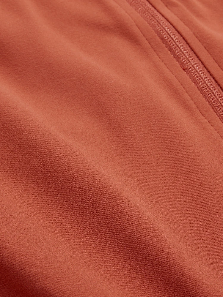 StudioSmooth Crop Full Zip