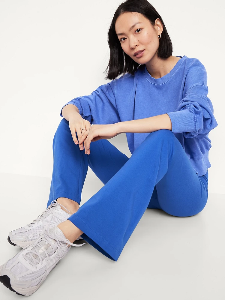 High-Waisted Fashion Flare Leggings