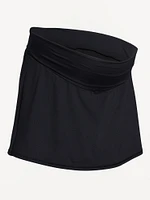 Jupe-short à taille rabattable de maternité StudioSmooth
