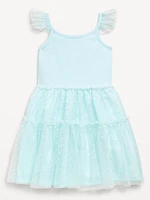Fit and Flare Cami Tutu Dress for Toddler Girls