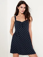 Fit & Flare Mini Dress