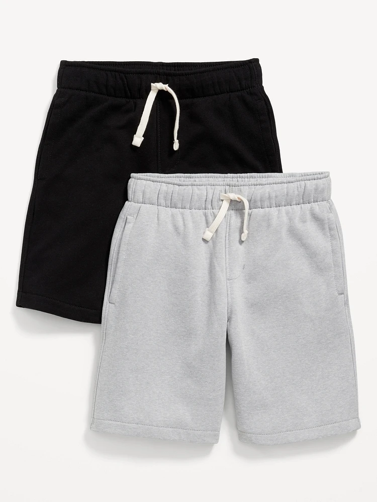 2-Pack Fleece Jogger Shorts for Boys
