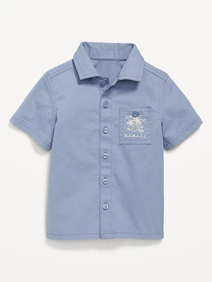 Short-Sleeve Shirt for Toddler Boys