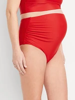 Culotte de baignade à taille haute maternité