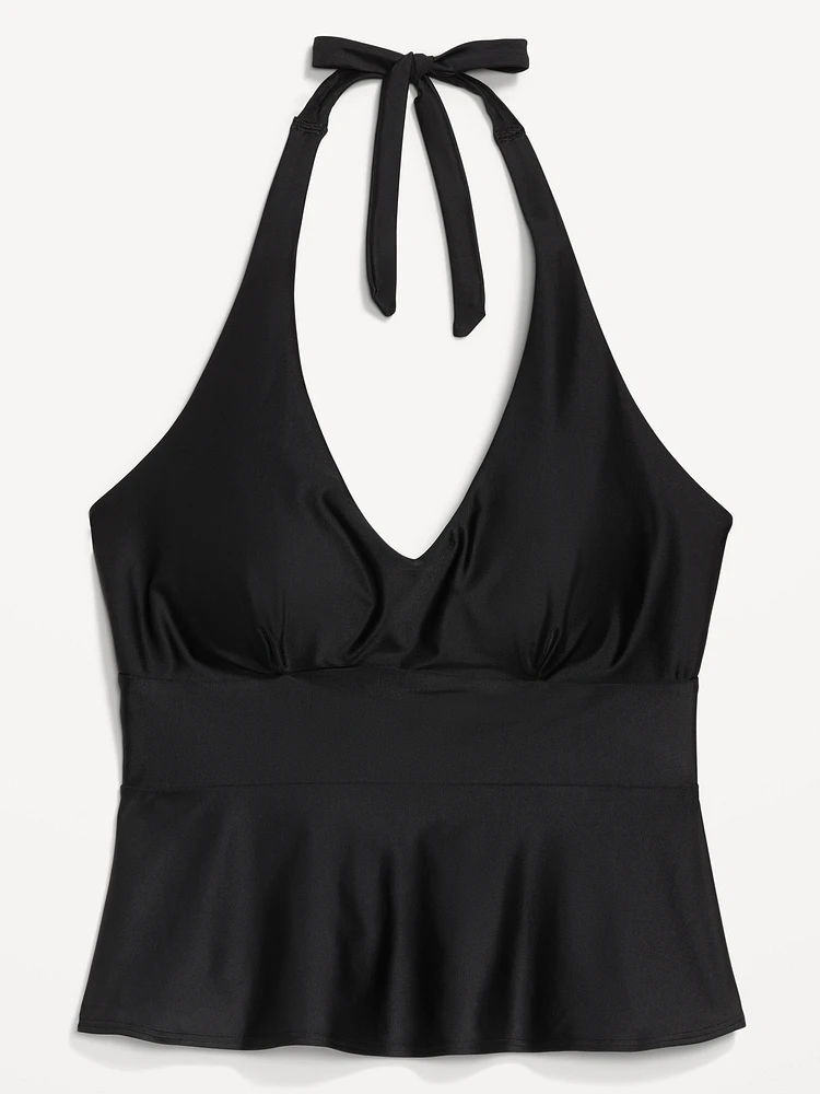 Matte Tankini Swim Top
