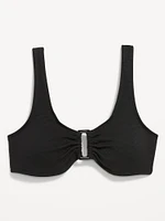 Textured Swim Top
