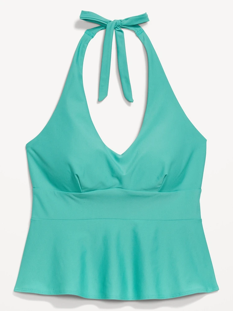 Matte Tankini Swim Top