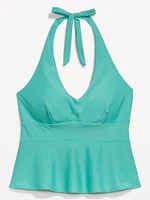 Matte Tankini Swim Top