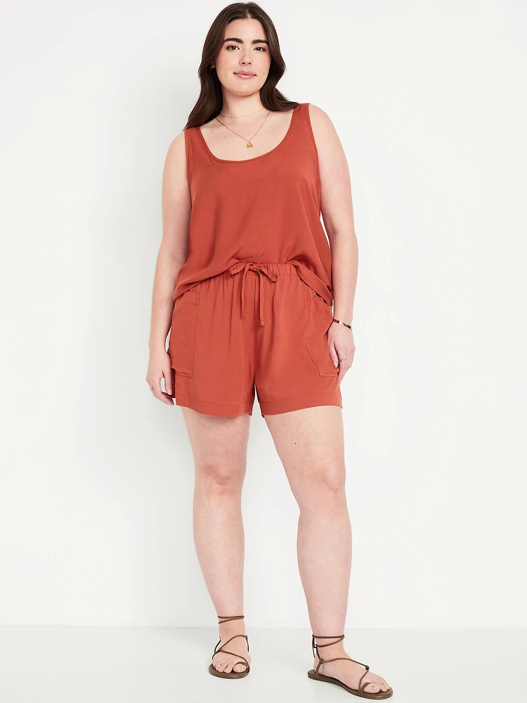High-Waisted Playa Shorts -- 3.5-inch inseam
