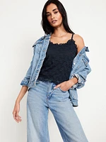 Ruffle Lace Camisole