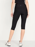High-Waisted PowerSoft Capri Pocket Leggings