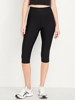 High-Waisted PowerSoft Capri Pocket Leggings
