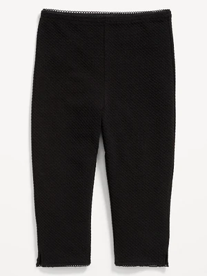 High-Waisted Capri Leggings for Girls