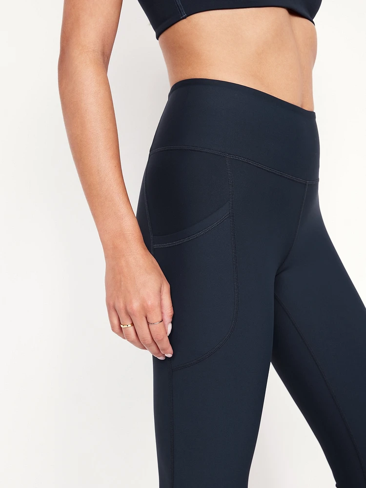 High-Waisted PowerSoft Capri Pocket Leggings