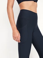 High-Waisted PowerSoft Capri Pocket Leggings