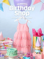 SoSoft Birthday Embroidered Cardigan Sweater for Toddler Girls