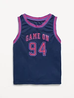 Mesh Graphic Tank Top for Toddler Boys