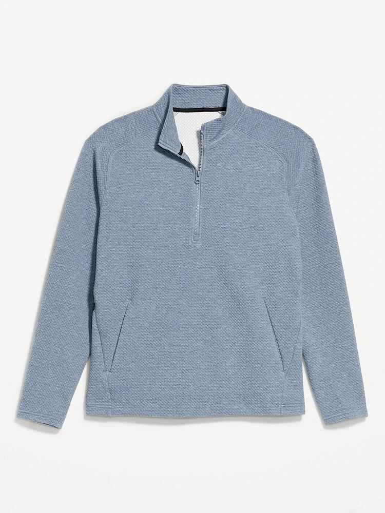 Dynamic Fleece Textured Half Zip