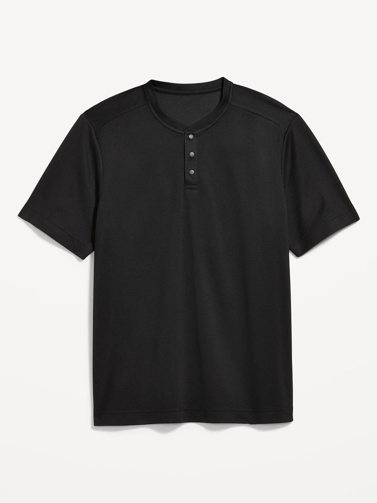CloudMotion Henley T-Shirt
