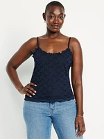 Ruffle Lace Camisole