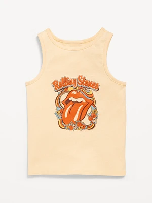 Rolling Stones™ Fitted Graphic Tank Top for Girls