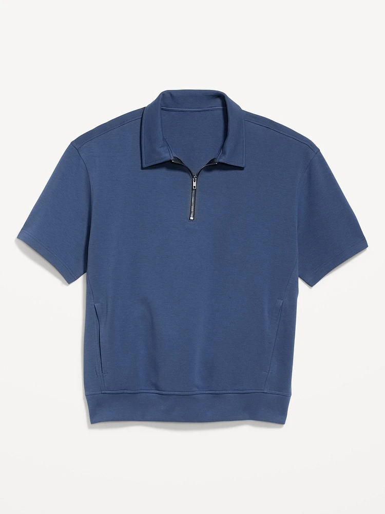 Dynamic Fleece Quarter-Zip Polo