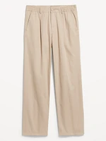 Baggy Pleated Chino Pants