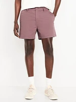 Slim Built-In Flex Rotation Chino Shorts -- 5-inch inseam