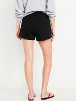 Extra High-Waisted SoComfy Sweat Shorts -- 3-inch inseam